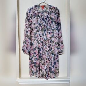 Sundance 100% Silk Floral Dress.  Size Small